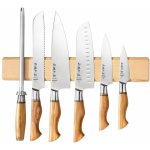 Magnetická lišta na nože 40cm - javor XinZuo – Zboží Dáma