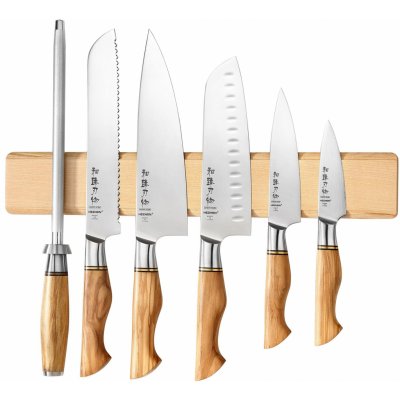 Magnetická lišta na nože 40cm - javor XinZuo – Zboží Dáma