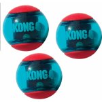 Kong guma Squeezz Action míč S 3 ks – Hledejceny.cz