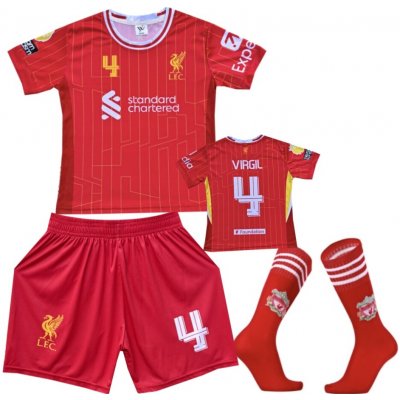 Numberoplus Premium dětský fotbalový dres + ponožky Liverpool FC Virgil van Dijk Č.04 – Hledejceny.cz