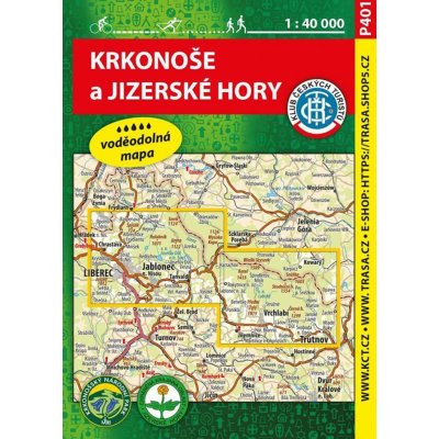mapa Krkonoše a Jizerské hory 1:40 t. voděodolná – Hledejceny.cz