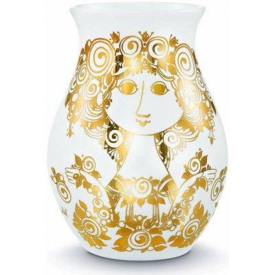 Bjorn Wiinblad Porcelánová váza Rosalinde gold H26 – Hledejceny.cz