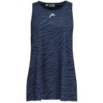 Head Agility Tank Top G dark blue/print vision – Zboží Dáma