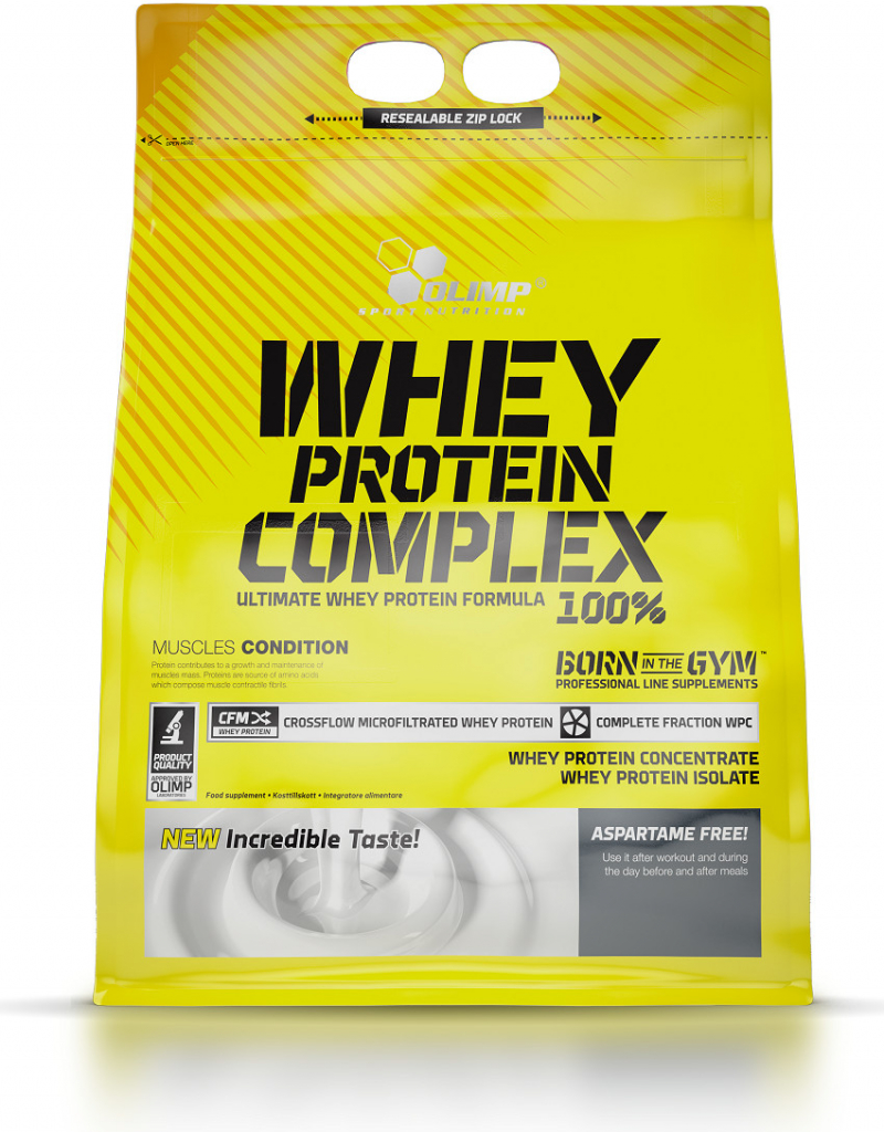 Olimp Whey Protein Complex 100% 2270 g od 1 589 Kč - Heureka.cz