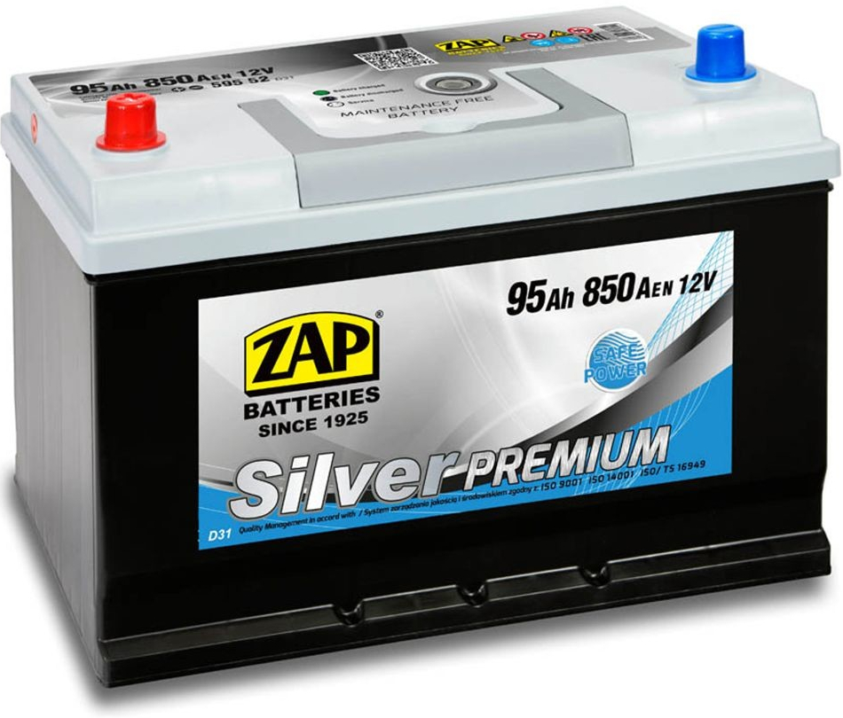 ZAP Silver Premium 12V 95Ah 850A 59552