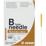 Seirin Akupunkturní jehly Japonsko B-type 8/0,30×50 mm – Zboží Dáma