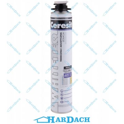 Ceresit PU pěna WhiteTeq 750 ml trubičková – HobbyKompas.cz