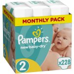 Pampers New Baby-Dry 2 3 x 76 ks – Hledejceny.cz