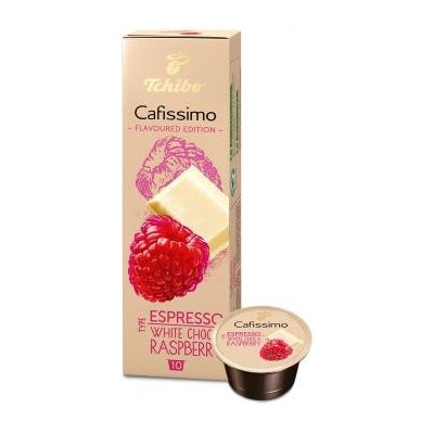 Tchibo Cafissimo Espresso bílá čokoláda & malina 10 ks