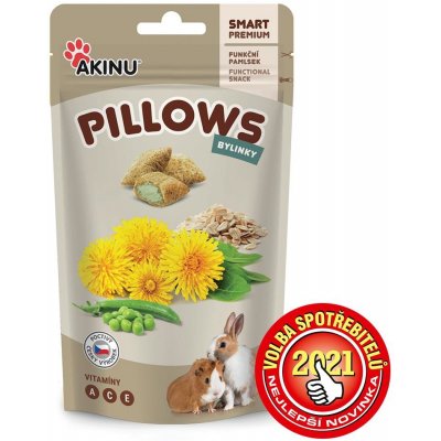 Akinu Pillows polštářky bylinky Hlodavec 40 g