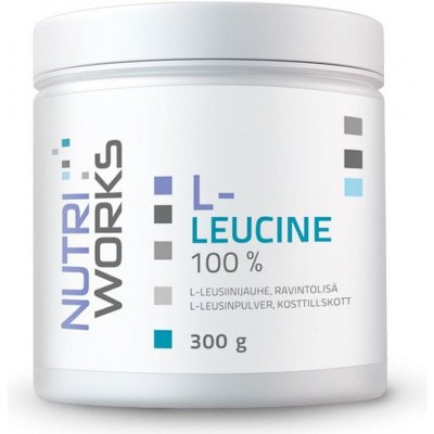 NutriWorks L-Leucine 100% 300 g – Zbozi.Blesk.cz