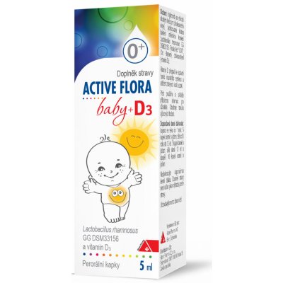 Active Flora Baby + D3 5 ml – Hledejceny.cz