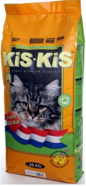Kis-Kis Granule pro kočky Fish mix 20 kg