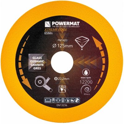 Powermat Diamantový kotouč 125 mm PM-TDCS-1251T – Zboží Mobilmania