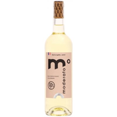 Moderato La Cuvée Originale Le Blanc nealkoholické bílé víno 0,0 % 0,75 l (holá láhev) – Hledejceny.cz