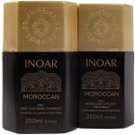 Inoar čistící šampon 250 ml +keratin 250 ml