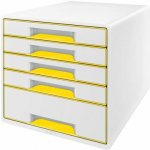 Leitz Wow s 5 zásuvkami žlutý – Hledejceny.cz