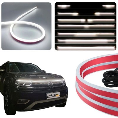 motoLEDy Flexibilní světla pro denní svícení pod kapotou 200 cm DRL LED 12V + WOW