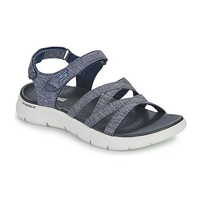 Skechers Sandály GO WALK FLEX SANDAL - SUNSHINE Tmavě modrá – Zboží Mobilmania