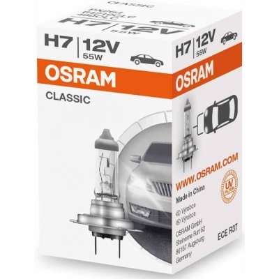 Osram Classic H7 PX26d 12V 55W 64210CLC – Zboží Mobilmania