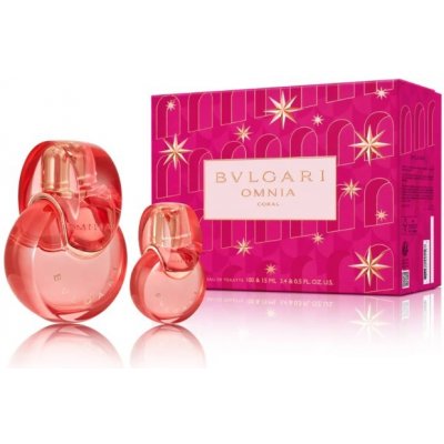 Bvlgari Bvlgari Omnia Coral 2023 SET: Toalentá voda 100ml + Toaletní voda 15ml Pre ženy Toaletní voda