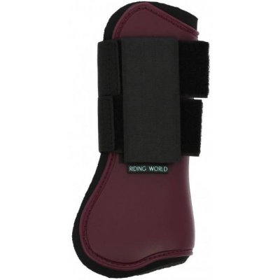 Šlachové chrániče RIDING WORLD vínové – Zboží Dáma
