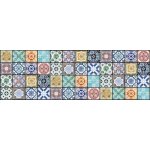 Dimex KI180-079 Samolepící fototapeta do kuchyně Vintage tiles rozměry 180 x 60 cm – Sleviste.cz
