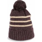 K-UP Unisex pletená čepice s bambulí a proužky Yarn – Hledejceny.cz