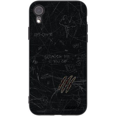 Picasee silikonový černý obal pro Apple iPhone XR - SCRATCH – Zboží Mobilmania