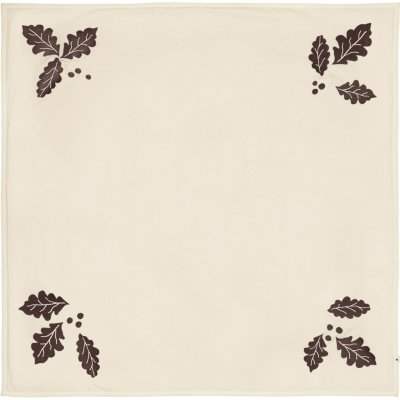 Ferm Living Koberec pod vánoční stromeček Oak Christmas Tree 120 × 120 cm, krémová barva, textil – Hledejceny.cz