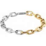 Daniel Wellington Dámský bicolor náramek Contrast Link DW004019 – Hledejceny.cz