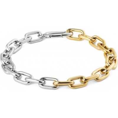 Daniel Wellington Dámský bicolor náramek Contrast Link DW004019 – Hledejceny.cz