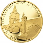 ČNB Zlatá mince 5000 Kč Renesanční most ve Stříbře 2011 Proof 1/2 oz – Zbozi.Blesk.cz