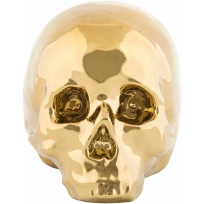 Dekorační figurka MEMORABILIA MY SKULL 25 cm, zlatá, porcelán, Seletti – Hledejceny.cz