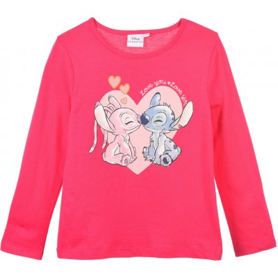 TRIKO LILO A STITCH SC hy 10168 malinové – Sleviste.cz