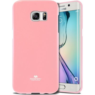 Pouzdro Mercury Jelly Samsung Galaxy S6 EDGE růžové – Zboží Mobilmania