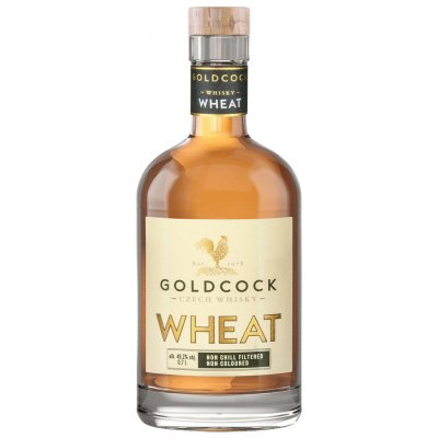Whisky GoldCock Wheat 49,2% 0,7 l (holá láhev) – Hledejceny.cz