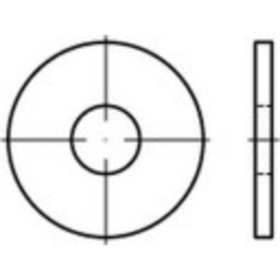 podložka 4.3 mm 12 mm ocel 500 ks TOOLCRAFT 146431 – Hledejceny.cz