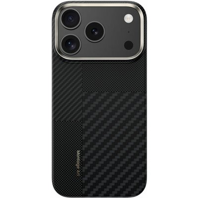 Benks Montage Magnetic Armor Air Kevlar obal Metal Frame, iPhone 17 Pro Max, černý – Zboží Mobilmania