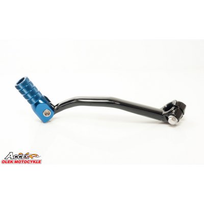 ACCEL spojková páčka YAMAHA YZ 125/250 05-25, FANTIC XE / XX 125 21-25 hliníková barva černá, koncovka světle modrá (1C3-18110-00-00) | Zboží Auto