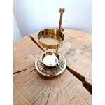 Pícka Oman Royal pro jemné vykuřování zdobená mosaz – Sleviste.cz
