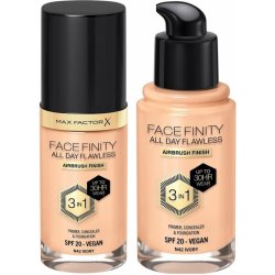 Max Factor Facefinity All Day Flawless dlouhotrvající make-up SPF20 42 Ivory 30 ml