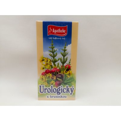 Apotheke Natur urologický s brusinkou čaj 20 x 1,5 g – Zboží Mobilmania