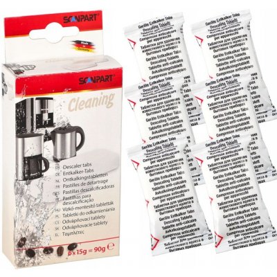 Scanpart odvápňovací tablety 6 x 15g – Zboží Dáma