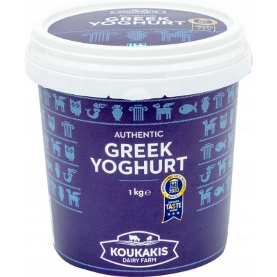 Koukakis Řecký jogurt Přírodní 10% 500 g – Zboží Dáma