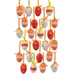 Velikonoční vajíčka oranžová v sáčku 24 ks, 6x4 cm – Hledejceny.cz