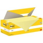 3M POSTIT Samolepicí blok na poznámky, 76 × 76 mm, 18 + 6 × 100 listů, 3M POST-IT, kanárkově žlutý 7100319213 – Hledejceny.cz