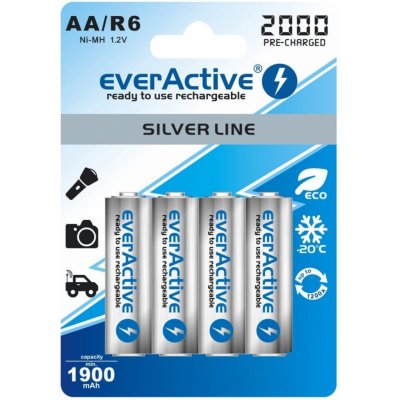 EverActive Silver Line AA 2000 mAh 4ks EVHRL6-2000