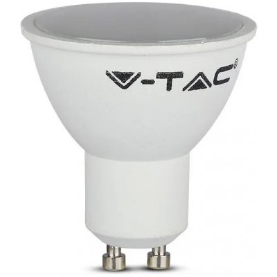 V-TAC LED žárovka GU10 RGB+teplá bílá 3000K 5,5W, 420lm s dálkovým ovládáním – Zboží Živě