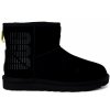 Dámské sněhule UGG dámské zimní boty CLASSIC MINI SIDE LOGO 1144057-BLK černá